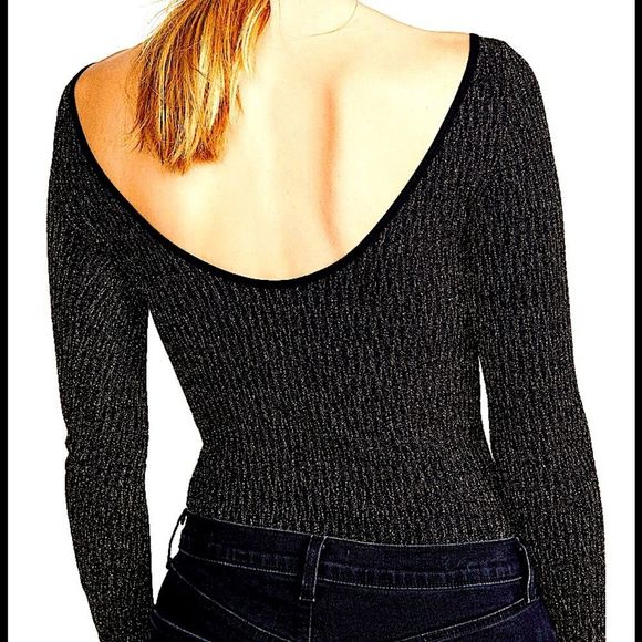 Free People | Sprinkled in Gold Body suit - Picture 5 of 6